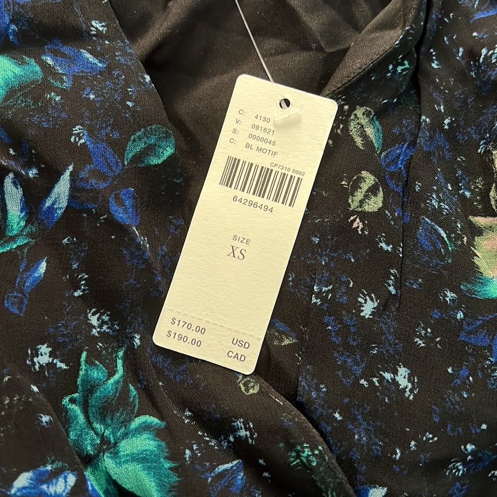 Anthropologie ruched floral mini dress - Picture 10 of 10